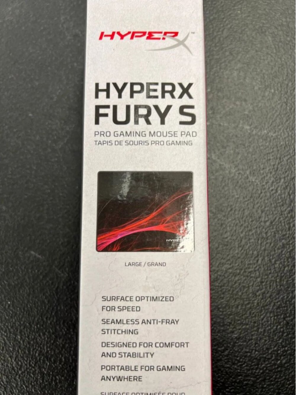 HyperX Fury S Pro Gaming Mouse Pad Large Speed Edition 450mm x 400mm